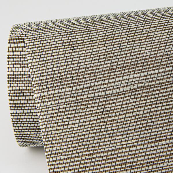 A Street Prints Jiao Metallic Sisal Grasscloth Wallpaper