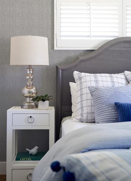 A Street Prints Kantera Blueberry Fabric Texture Wallpaper