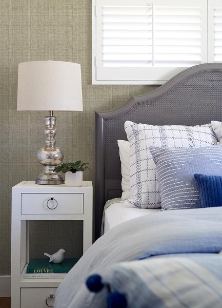 A Street Prints Kantera Chestnut Fabric Texture Wallpaper