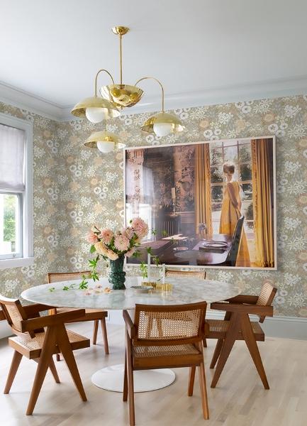 A Street Prints Karina Pastel Wildflower Garden Wallpaper