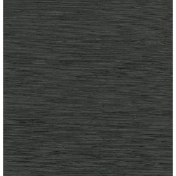 a street prints Kira Charcoal Hemp Grasscloth Wallpaper