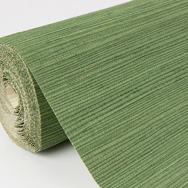 A Street Prints Kira Green Hemp Grasscloth Wallpaper