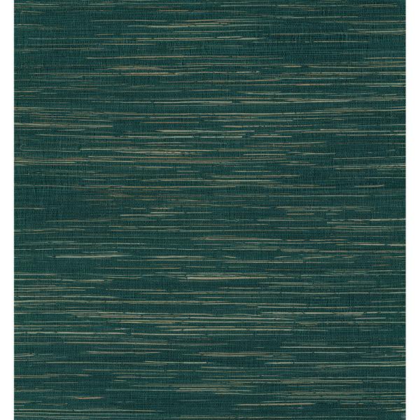 a street prints Kira Teal Hemp Grasscloth Wallpaper