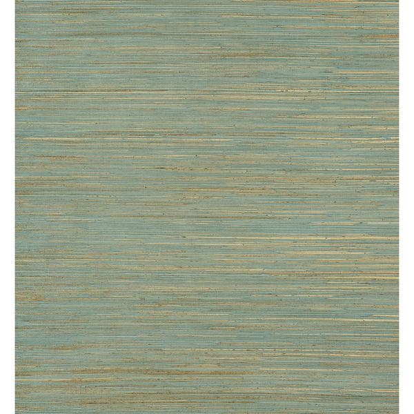 a street prints Kira Turquoise Hemp Grasscloth Wallpaper