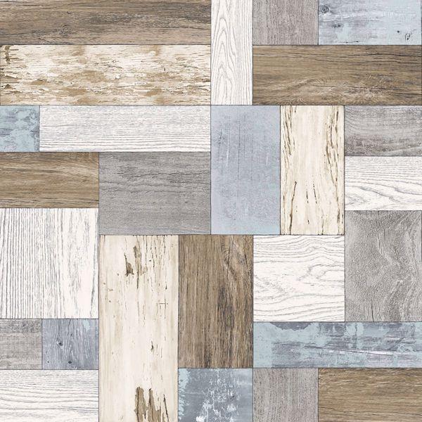 a street prints Knock on Wood Multicolor Distressed Wallpaper