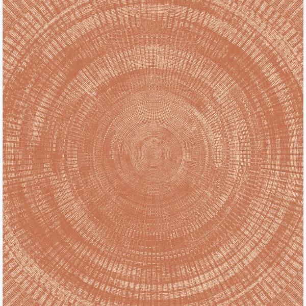 a street prints Lalit Burnt Sienna Medallion Wallpaper