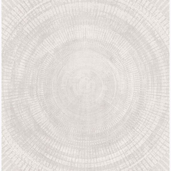 a street prints Lalit Off-White Medallion Wallpaper