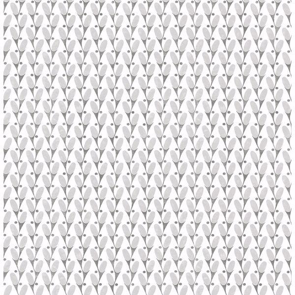 a street prints Landon Grey Abstract Geometric Wallpaper