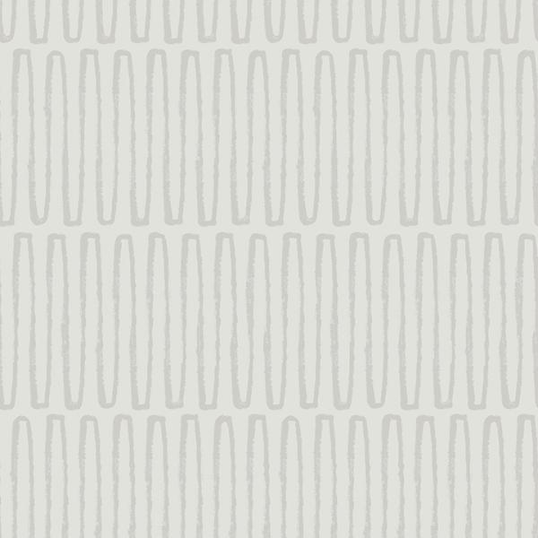 a street prints Lars Light Grey Retro Wave Wallpaper