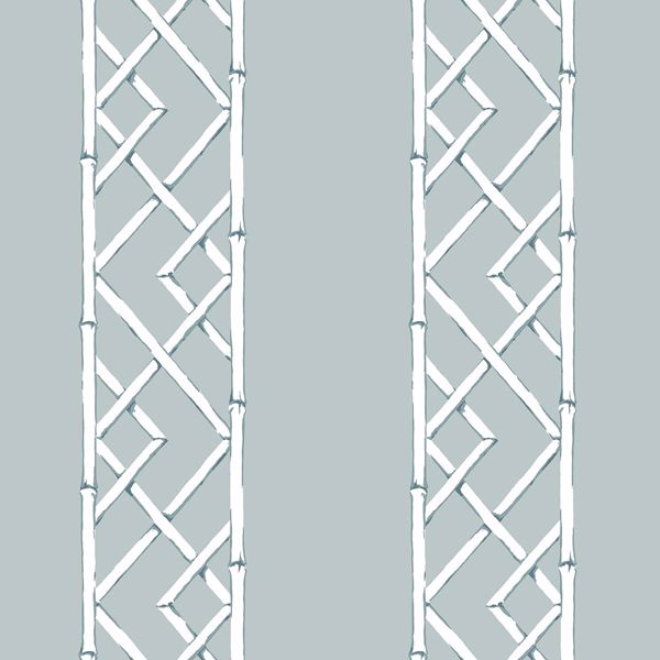 a street prints Latticework Aqua Wallpaper by Sarah Richardson