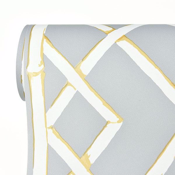 A Street Prints Latticework Citrine Wallpaper By Sarah Richardson