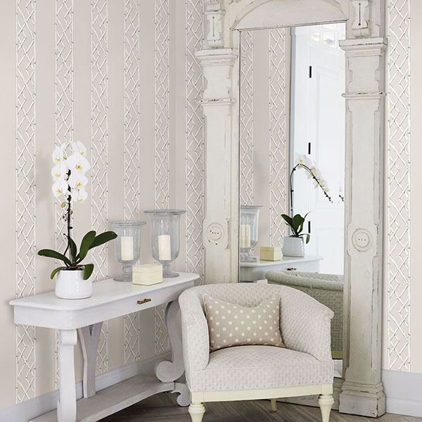 A Street Prints Latticework Sterling Wallpaper By Sarah Richardson