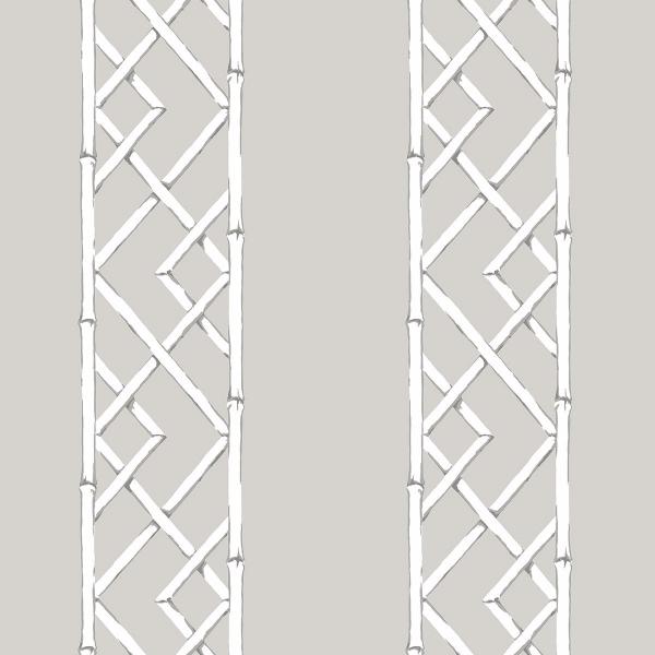a street prints Latticework Sterling Wallpaper by Sarah Richardson