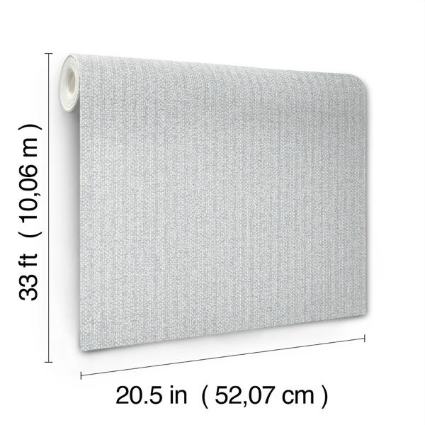 A Street Prints Lawndale Blue Textured Pinstripe Wallpaper