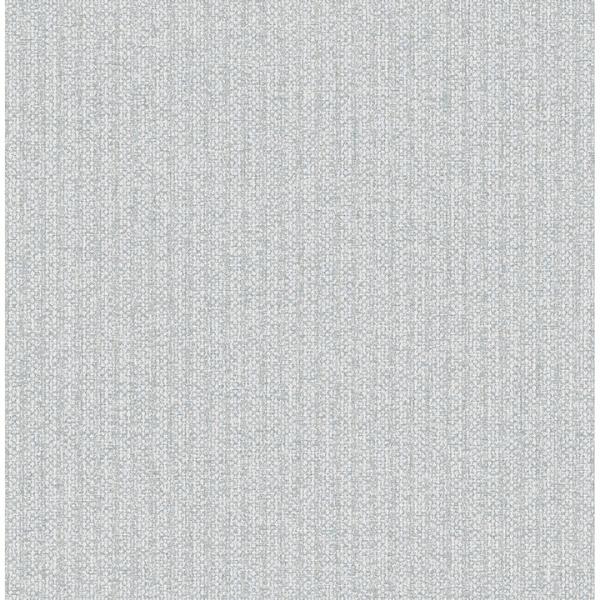 a street prints Lawndale Blue Textured Pinstripe Wallpaper