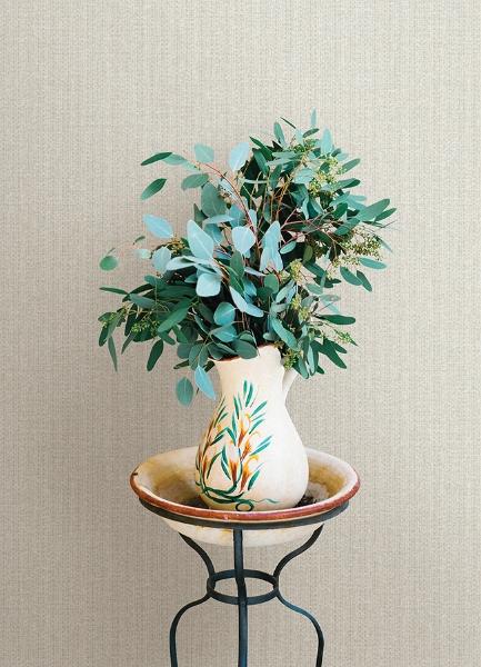 A Street Prints Lawndale Stone Textured Pinstripe Wallpaper