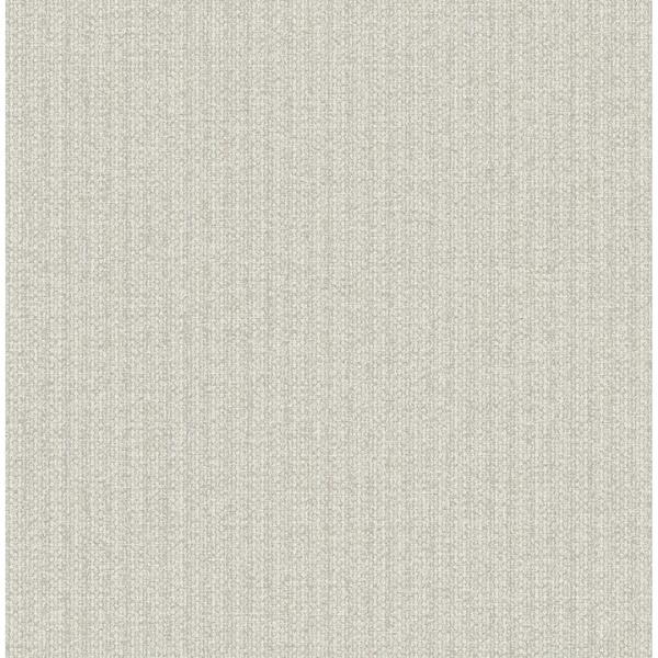 a street prints Lawndale Taupe Textured Pinstripe Wallpaper