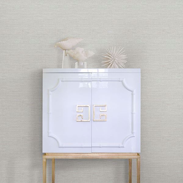 A Street Prints Lilt Light Blue Faux Grasscloth Wallpaper