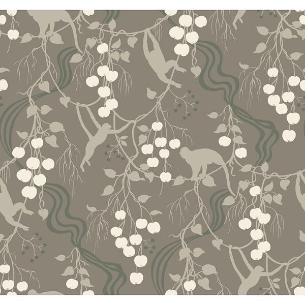 a street prints Linden Stone Jungle Canopy Wallpaper