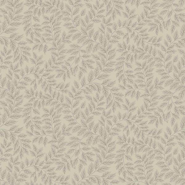 a street prints Lindlöv Taupe Leafy Vines Wallpaper