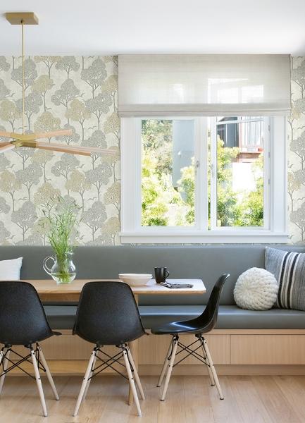 A Street Prints Lykke Neutral Textured Tree Wallpaper
