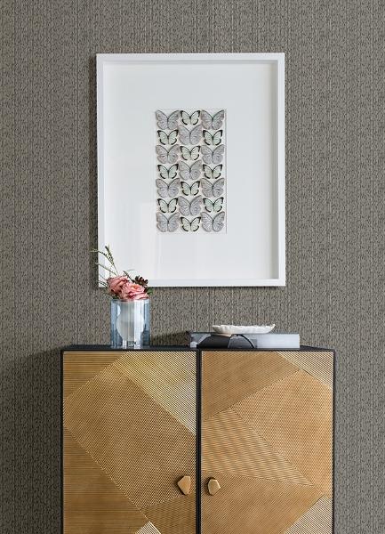 A Street Prints Mackintosh Charcoal Textural Wallpaper