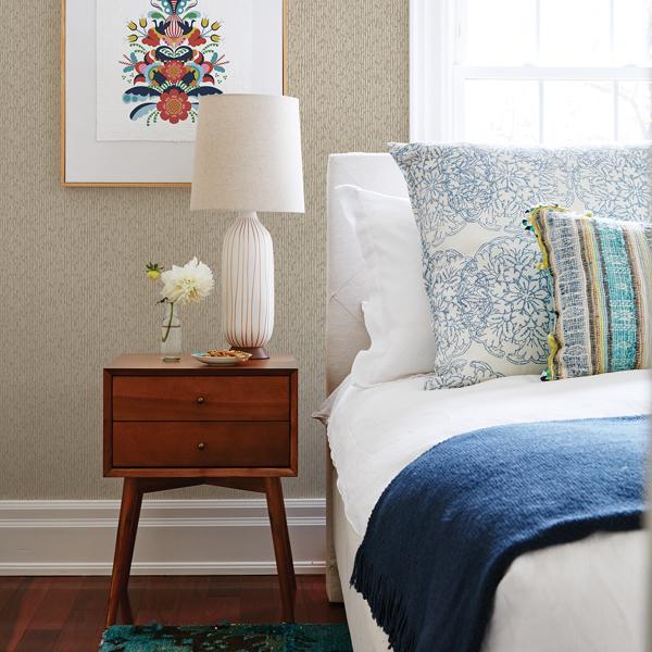 A Street Prints Mackintosh Light Brown Textural Wallpaper