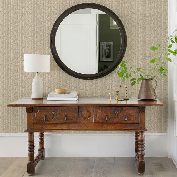 A Street Prints Mackintosh Light Brown Textural Wallpaper