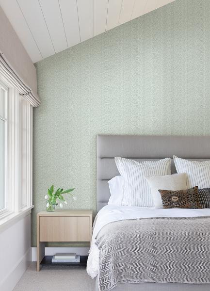 A Street Prints Mackintosh Turquoise Textural Wallpaper