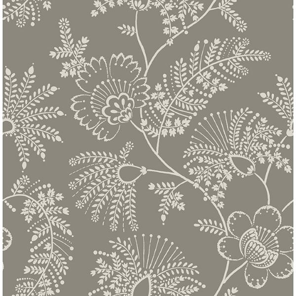 a street prints Maeve Grey Jacobean Trail Wallpaper