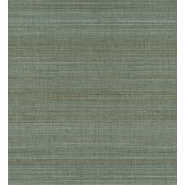 a street prints Mai Teal Abaca Grasscloth Wallpaper