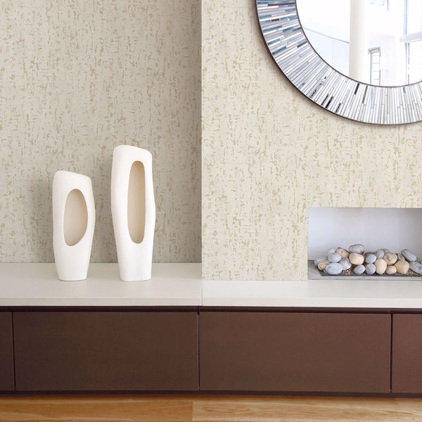 A Street Prints Malawi Cream Leather Texture Wallpaper