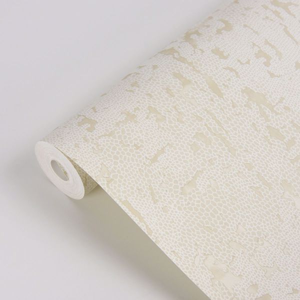 A Street Prints Malawi Cream Leather Texture Wallpaper