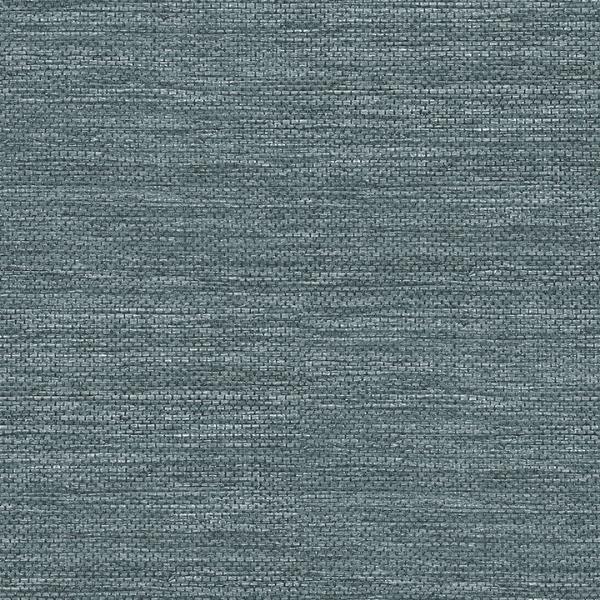 a street prints Malin Dark Blue Faux Grasscloth Wallpaper