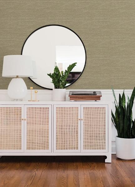 A Street Prints Malin Wheat Faux Grasscloth Wallpaper