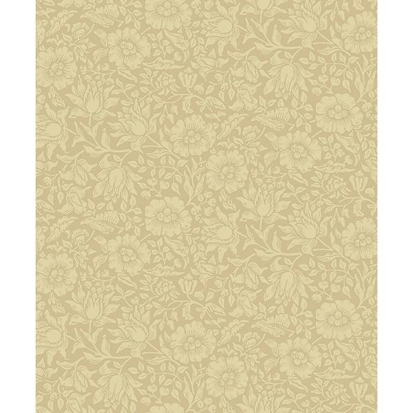 a street prints Mallow Butter Floral Vine Wallpaper