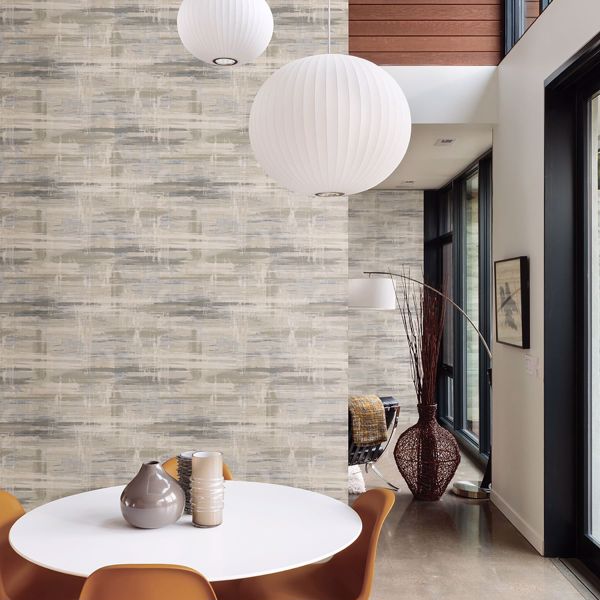 A Street Prints Marari Beige Distressed Texture Wallpaper