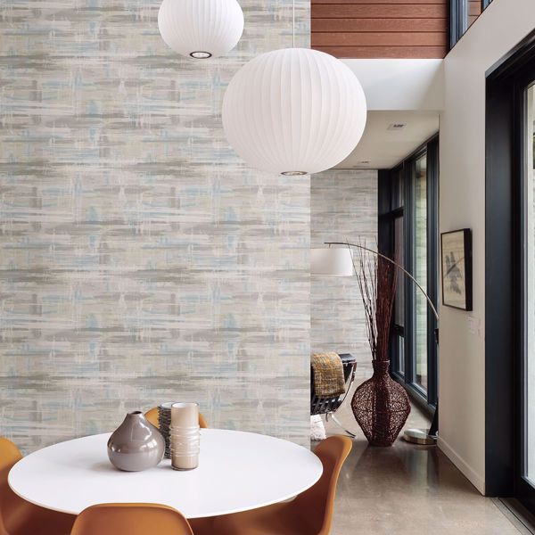 A Street Prints Marari Slate Distressed Texture Wallpaper