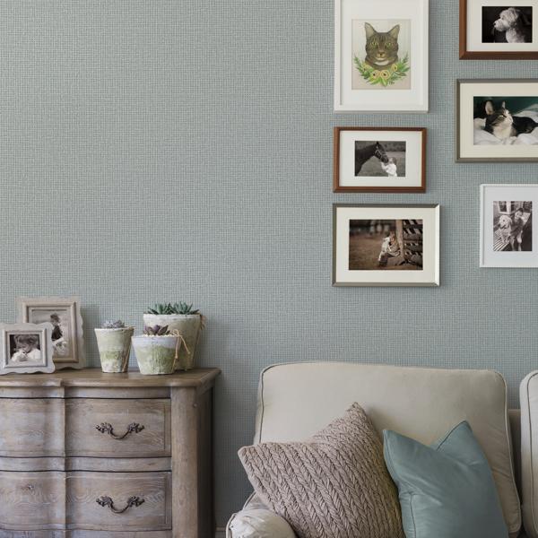 A Street Prints Marblehead Grey Crosshatched Grasscloth Wallpaper