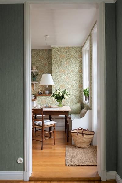 A Street Prints Midolin Mossa Dark Green Texture Wallpaper