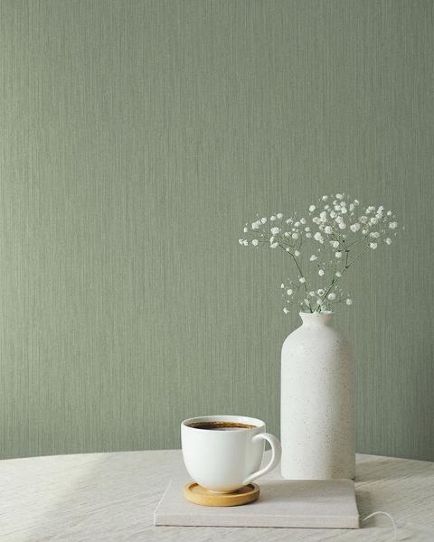 A Street Prints Midolin Oregano Green Texture Wallpaper