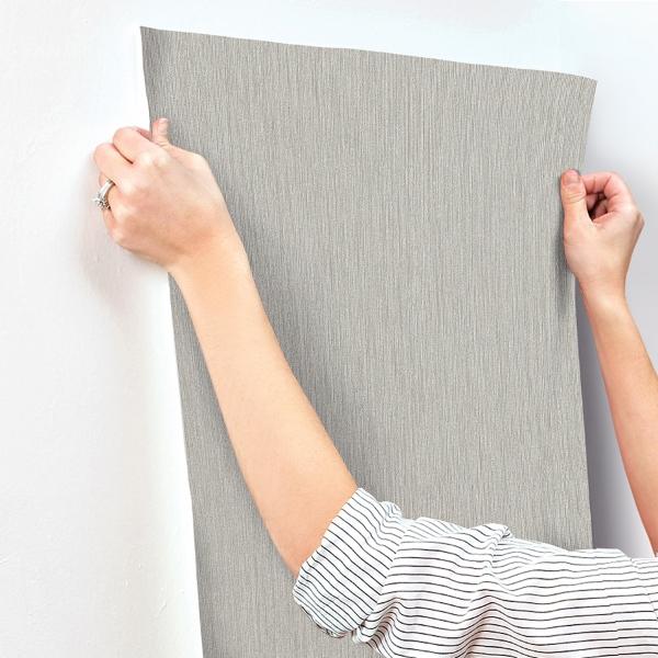 A Street Prints Midolin Sandsten Light Grey Texture Wallpaper