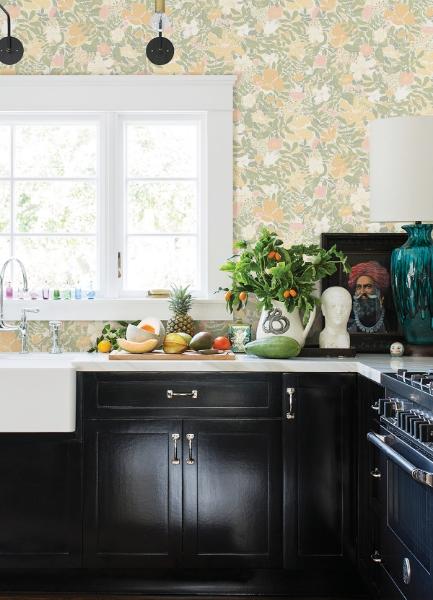 A Street Prints Midsommar Pastel Floral Medley Wallpaper