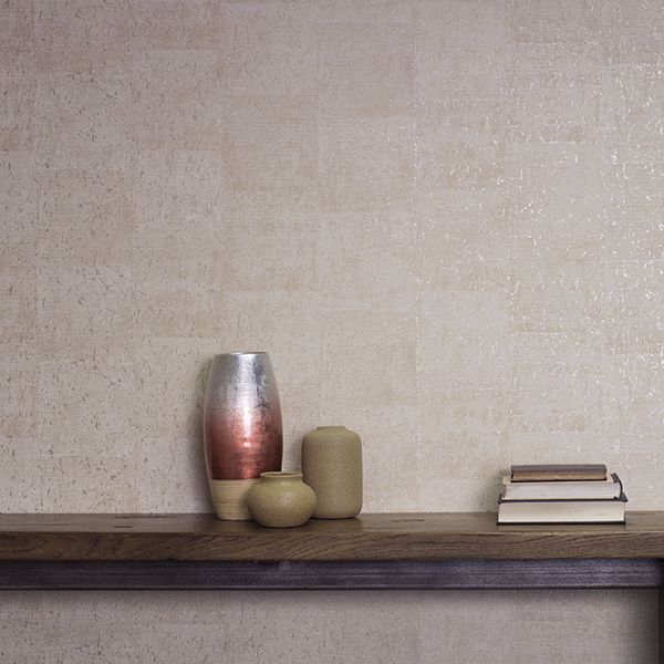 A Street Prints Millau Cream Faux Concrete Wallpaper