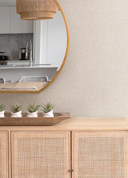 A Street Prints Minerva Blush Texture Geometric Wallpaper