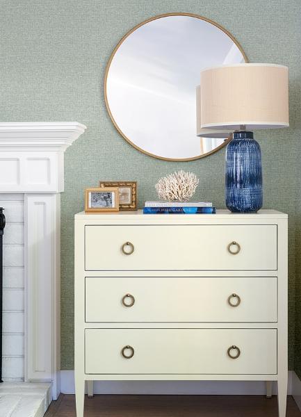 A Street Prints Minerva Teal Texture Geometric Wallpaper