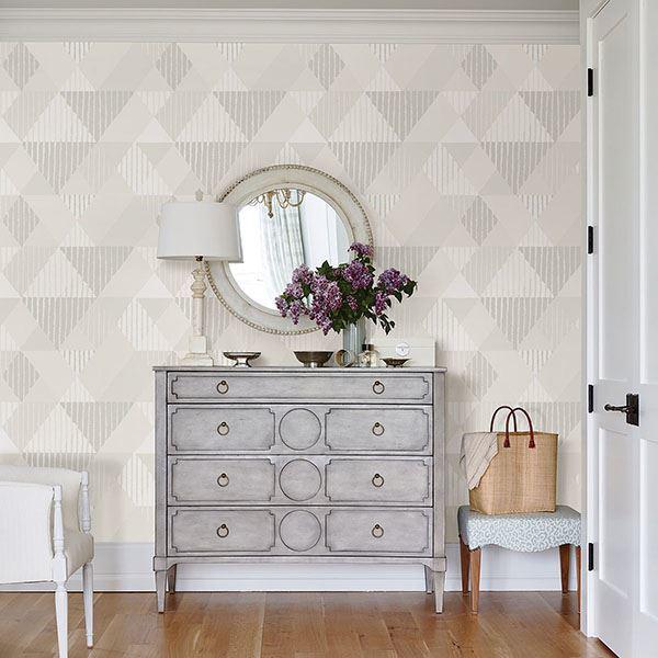 A Street Prints Mod Peaks Sterling Wallpaper By Sarah Richardson