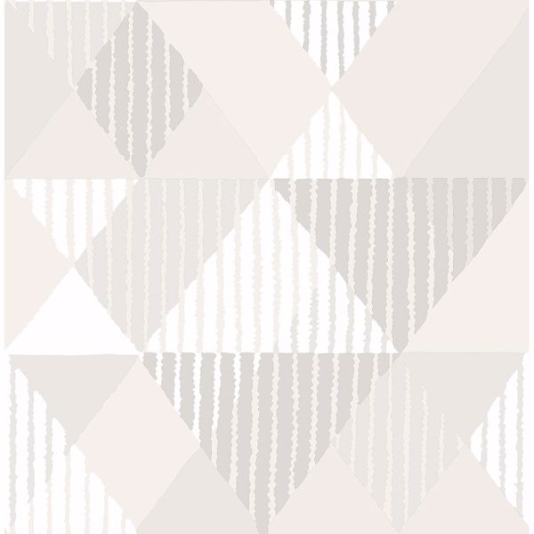 a street prints Mod Peaks Sterling Wallpaper by Sarah Richardson