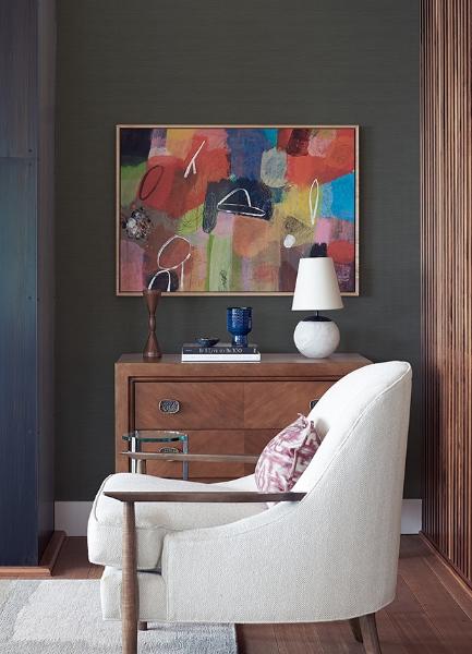 A Street Prints Moroccan Black Sisal Texture Wallpaper