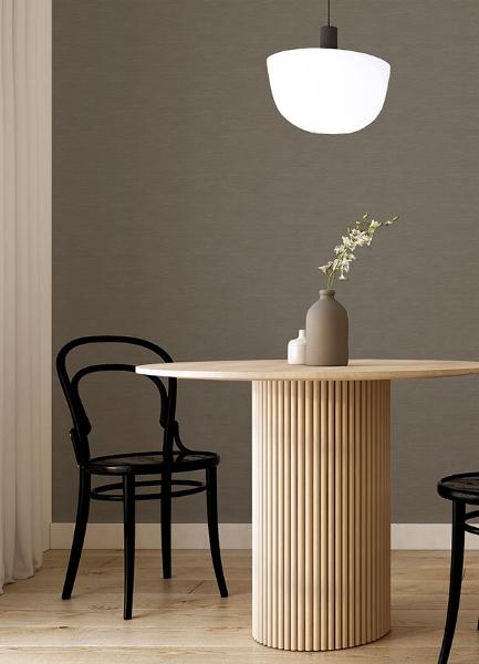 A Street Prints Moroccan Dark Brown Sisal Texture Wallpaper